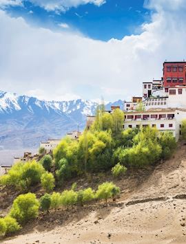 Thiksey Monastery in Leh, Ladakh