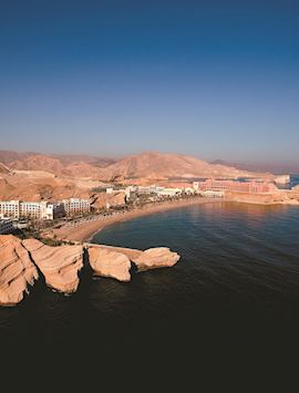 Aerial view, Shangri-La Bar Al Jissah, Muscat