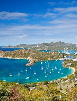 Aerial view, Antigua