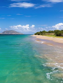 The Narrows from Nevis, Saint Kitts & Nevis