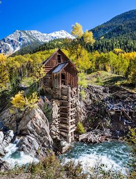 Abandon Crystal Mill near Aspen