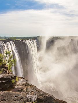 Victoria Falls at low water