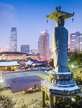 Bongeunsa temple, Seoul