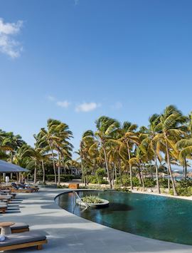 Pool and ocean views