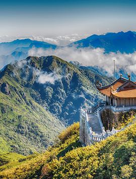 Pavilion on Fansipan Mountain, Sapa