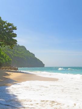 Beach in Bali Barat National Park