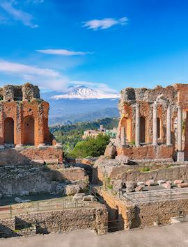 The Ancient Theater of Taormina (Teatro Antico di Taormina), Sicily