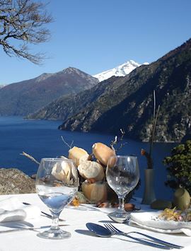 Dinner on a cliff edge, Cordillera Gourmet Day