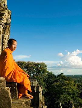 Monk, Angkor Wat