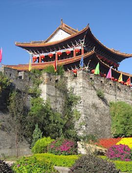 Dali city walls