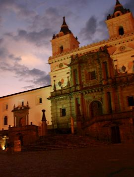 Quito at night, Ecuador