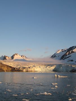 Glacier on Spitsbergen
