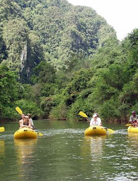 Kayaking in Khao Sok National Park