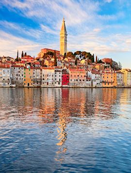 Waterfront of Rovinj, Croatia