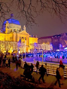 Christmas market, Zagreb