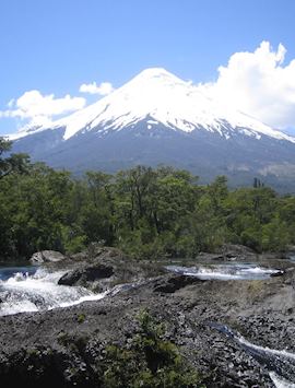 The Osorno Volcano, near Puerto Varas