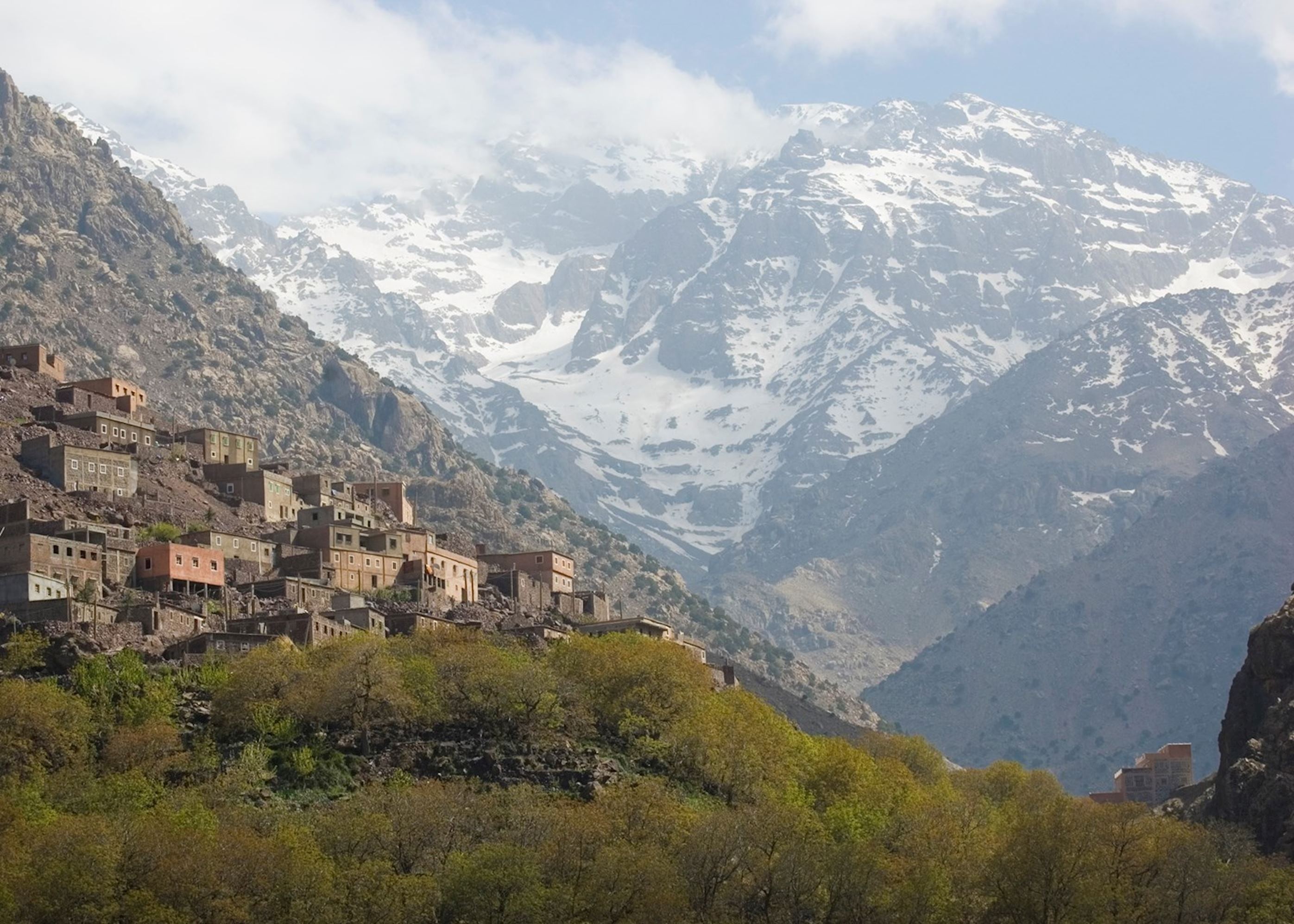 high atlas mountains trek