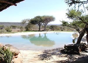 The pool at Sosian The pool at Sosian