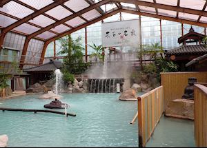Shared indoor hotspring, Kirishima Hotel Shared indoor hotspring, Kirishima Hotel