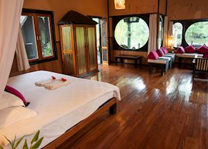 Pond View room at Inle Princess Resort, Inle Lake Pond View room at Inle Princess Resort, Inle Lake