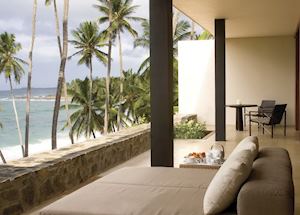 Day bed at Amanwella Day bed at Amanwella