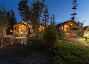Explorer Cabins at West Yellowstone, Yellowstone National Park Explorer Cabins at West Yellowstone, Yellowstone National Park