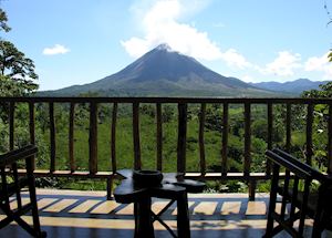 View from a luxury suite, The Lost Iguana Resort View from a luxury suite, The Lost Iguana Resort