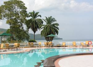 Pool at Lake Kivu Serena Pool at Lake Kivu Serena