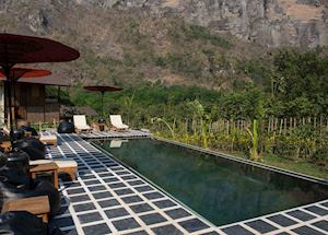 Pool at Hpa-an Lodge, Hpa An Pool at Hpa-an Lodge, Hpa An
