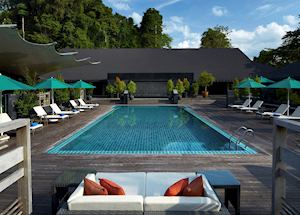 Pool at the Mulu Marriott