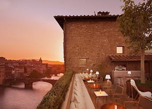 La Terraza Lounge Bar at the Continentale, Florence