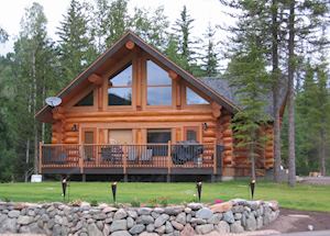 Log Home, Alpine Meadows Resort, near Clearwater