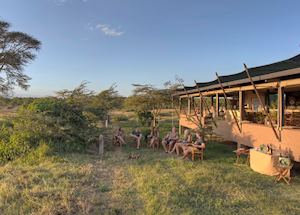Sundowners at Ol Pejeta Bush Camp