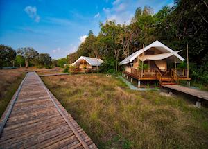 Cardamom tented camp, Koh Kong area