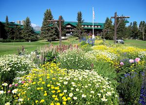 Gardens of Glacier Park Lodge Gardens of Glacier Park Lodge
