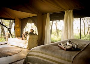 Guest Tent at Dunia Camp Guest Tent at Dunia Camp