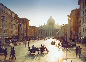 Street Scene, Rome, Italy Street Scene, Rome, Italy