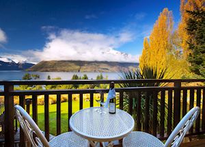 View from the Tahi Room at Hidden Lodge