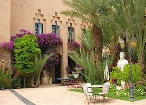 Terrace by Pool