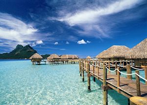 Overwater Bungalows, Pearl Beach Resort, Bora Bora