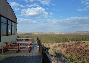 Main lodge and terrace, Ugab Terrace Lodge, Damaraland Main lodge and terrace, Ugab Terrace Lodge, Damaraland