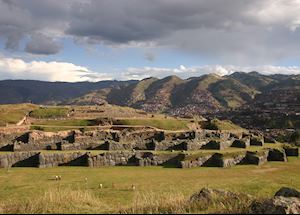 Sacsayhuaman, near Cuzco, Peru Sacsayhuaman, near Cuzco, Peru
