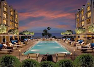 Pool, Loews Hotel Santa Monica, Los Angeles Pool, Loews Hotel Santa Monica, Los Angeles
