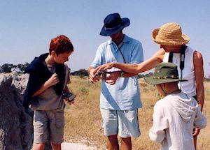 Family safari in the Kwando Concession Family safari in the Kwando Concession