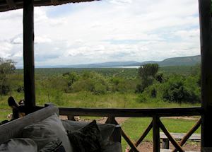 View from Mantana Tented Camp View from Mantana Tented Camp