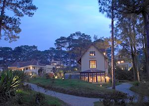 Twilight at the Ana Mandara Villas, Dalat