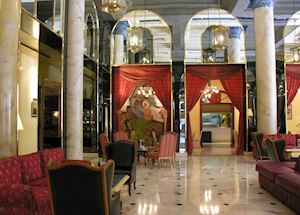 Lobby at Le Royal Mansour Lobby at Le Royal Mansour