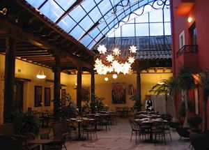 Atrium Restaurant at Hotel Posada Real de Chiapas, San Cristobal de las Casas