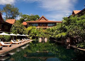 Pool at La Residence d'Angkor Hotel, Siem Reap Pool at La Residence d'Angkor Hotel, Siem Reap