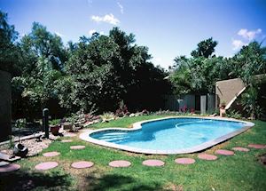 The pool at the Haus Sonnoneck, Windhoek The pool at the Haus Sonnoneck, Windhoek